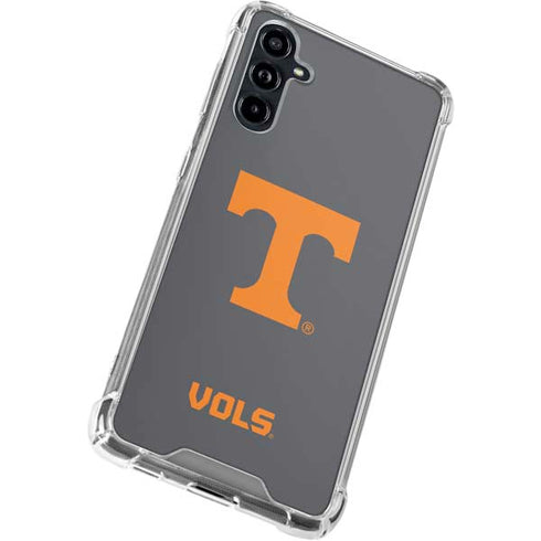 University of Tennessee-Knoxville T Logo Vols on Gray Galaxy A54 5G Clear Case