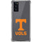 University of Tennessee-Knoxville T Logo Vols on Gray Galaxy Note20 5G Clear Case