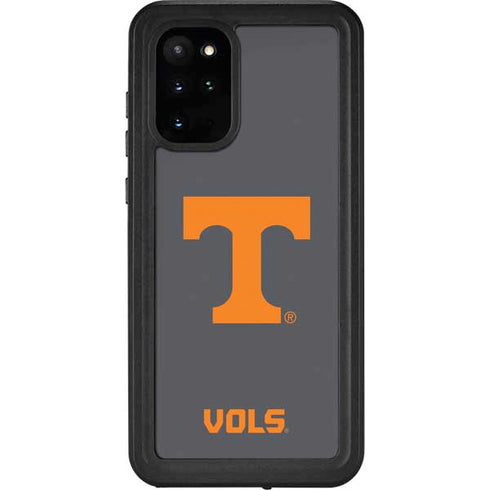 University of Tennessee-Knoxville T Logo Vols on Gray Galaxy S20 Plus Waterproof Case