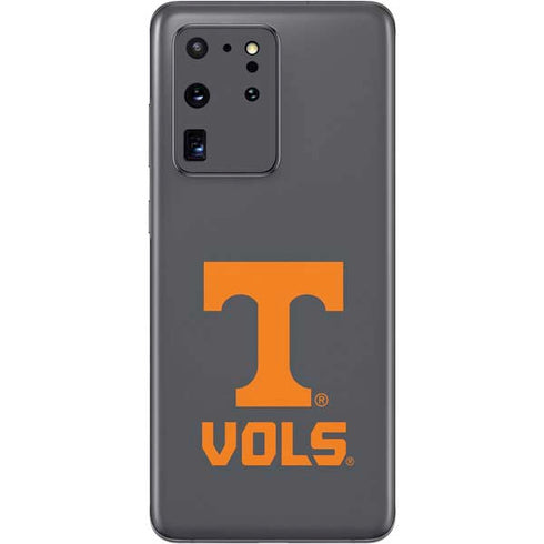 University of Tennessee-Knoxville T Logo Vols on Gray Galaxy S20 Ultra 5G Skin