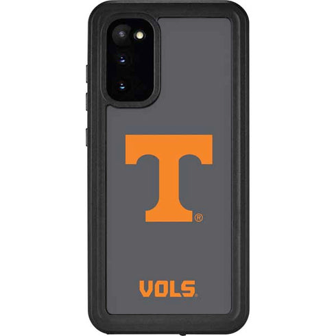 University of Tennessee-Knoxville T Logo Vols on Gray Galaxy S20 Waterproof Case