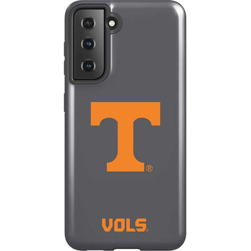 University of Tennessee-Knoxville T Logo Vols on Gray Galaxy S21 5G Pro Case