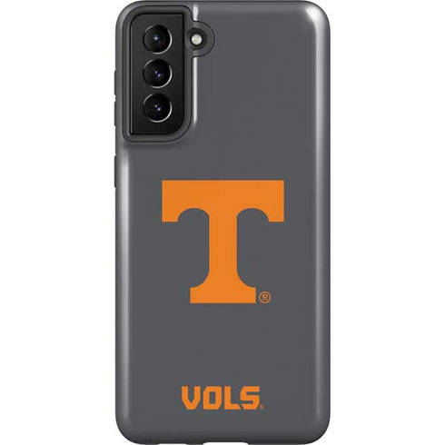 University of Tennessee-Knoxville T Logo Vols on Gray Galaxy S21 FE Pro Case