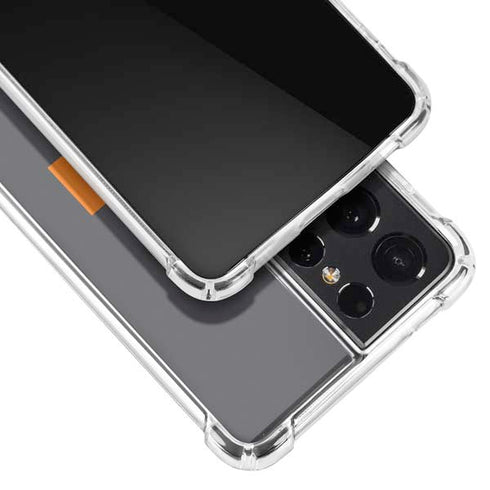University of Tennessee-Knoxville T Logo Vols on Gray Galaxy S21 Ultra 5G Clear Case