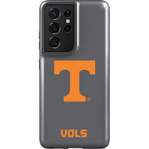 University of Tennessee-Knoxville T Logo Vols on Gray Galaxy S21 Ultra 5G Pro Case