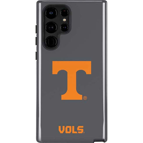 University of Tennessee-Knoxville T Logo Vols on Gray Galaxy S22 Ultra Pro Case