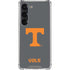 University of Tennessee-Knoxville T Logo Vols on Gray Galaxy S23 Clear Case