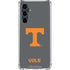 University of Tennessee-Knoxville T Logo Vols on Gray Galaxy S23 FE Clear Case