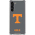 University of Tennessee-Knoxville T Logo Vols on Gray Galaxy S23 Plus Clear Case