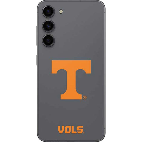University of Tennessee-Knoxville T Logo Vols on Gray Galaxy S23 Plus Skin