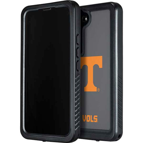 University of Tennessee-Knoxville T Logo Vols on Gray Galaxy S23 Plus Waterproof Case
