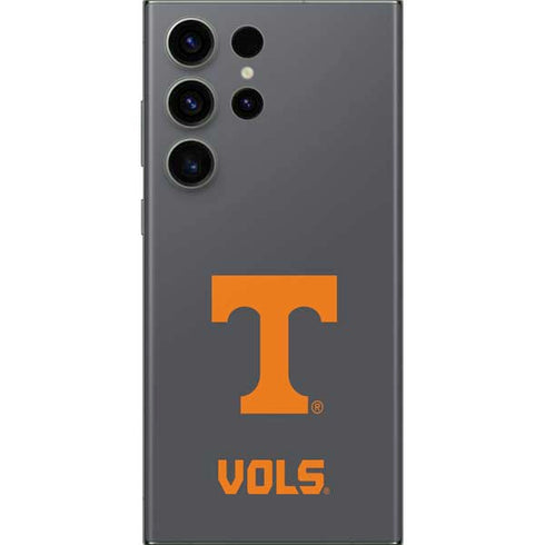 University of Tennessee-Knoxville T Logo Vols on Gray Galaxy S23 Ultra Skin