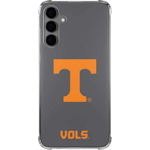 University of Tennessee-Knoxville T Logo Vols on Gray Galaxy S24 Plus Clear Case