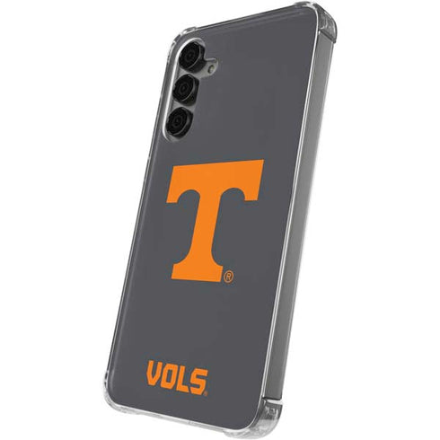 University of Tennessee-Knoxville T Logo Vols on Gray Galaxy S24 Plus Clear Case