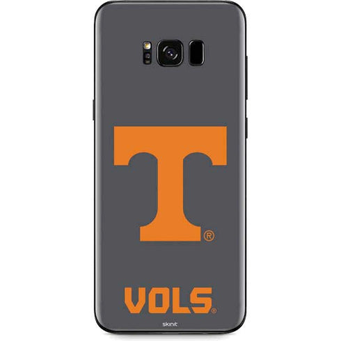University of Tennessee-Knoxville T Logo Vols on Gray Galaxy S8 Skin
