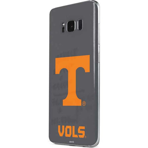 University of Tennessee-Knoxville T Logo Vols on Gray Galaxy S8 Skin
