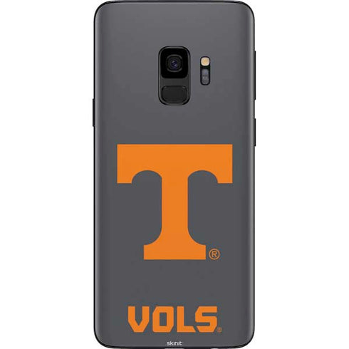 University of Tennessee-Knoxville T Logo Vols on Gray Galaxy S9 Skin