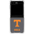 University of Tennessee-Knoxville T Logo Vols on Gray Galaxy Z Flip5 5G Clear Case
