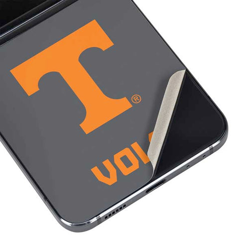 University of Tennessee-Knoxville T Logo Vols on Gray Galaxy Z Flip5 5G Skin