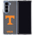 University of Tennessee-Knoxville T Logo Vols on Gray Galaxy Z Fold5 5G Clear Case