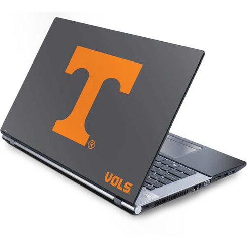University of Tennessee-Knoxville T Logo Vols on Gray Generic Laptop Skin