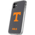 University of Tennessee-Knoxville T Logo Vols on Gray iPhone 11 Clear Case