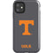 University of Tennessee-Knoxville T Logo Vols on Gray iPhone 11 Impact Case