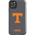 University of Tennessee-Knoxville T Logo Vols on Gray iPhone 11 Pro Max Impact Case