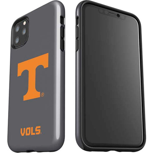University of Tennessee-Knoxville T Logo Vols on Gray iPhone 11 Pro Max Impact Case