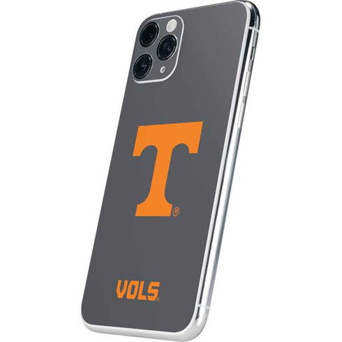 University of Tennessee-Knoxville T Logo Vols on Gray iPhone 11 Pro Skin