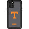 University of Tennessee-Knoxville T Logo Vols on Gray iPhone 11 Pro Waterproof Case