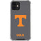 University of Tennessee-Knoxville T Logo Vols on Gray iPhone 12 Clear Case