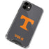 University of Tennessee-Knoxville T Logo Vols on Gray iPhone 12 Clear Case