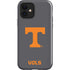 University of Tennessee-Knoxville T Logo Vols on Gray iPhone 12 Impact Case