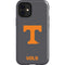 University of Tennessee-Knoxville T Logo Vols on Gray iPhone 12 Mini Impact Case