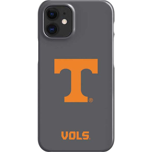University of Tennessee-Knoxville T Logo Vols on Gray iPhone 12 Mini Lite Case