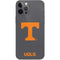 University of Tennessee-Knoxville T Logo Vols on Gray iPhone 12 Pro Max Skin