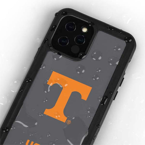 University of Tennessee-Knoxville T Logo Vols on Gray iPhone 12 Pro Waterproof Case