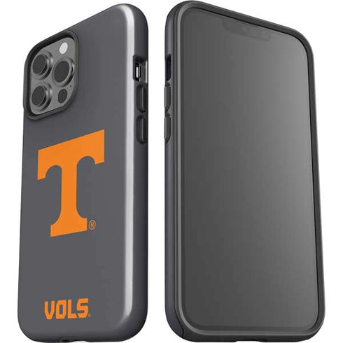University of Tennessee-Knoxville T Logo Vols on Gray iPhone 13 Pro Max Impact Case