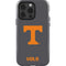 University of Tennessee-Knoxville T Logo Vols on Gray iPhone 14 Pro Impact Case