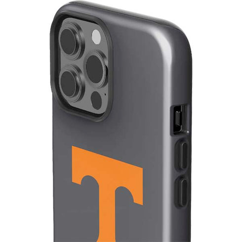 University of Tennessee-Knoxville T Logo Vols on Gray iPhone 15 Pro Max Impact Case