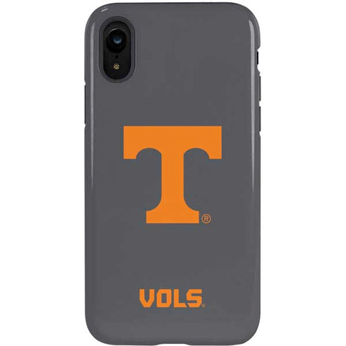 University of Tennessee-Knoxville T Logo Vols on Gray iPhone XR Pro Case