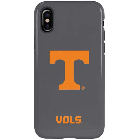 University of Tennessee-Knoxville T Logo Vols on Gray iPhone XS Pro Case