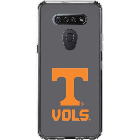 University of Tennessee-Knoxville T Logo Vols on Gray LG K51/Q51 Clear Case