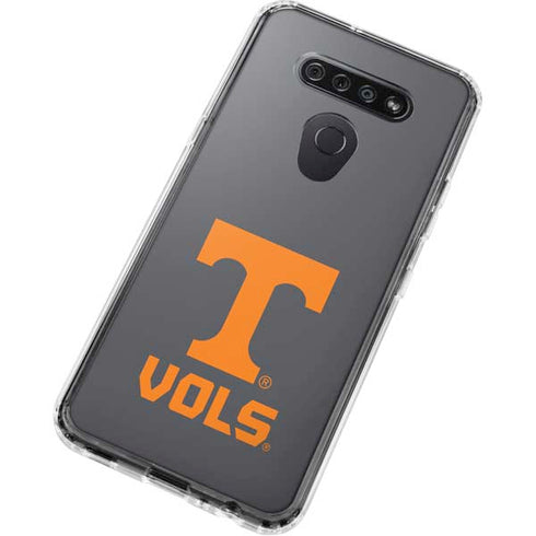 University of Tennessee-Knoxville T Logo Vols on Gray LG K51/Q51 Clear Case