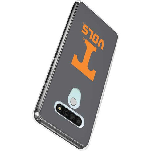 University of Tennessee-Knoxville T Logo Vols on Gray LG Stylo 6 Clear Case