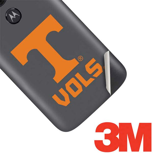University of Tennessee-Knoxville T Logo Vols on Gray Moto E5 Play Skin