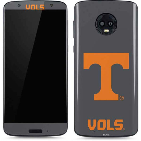 University of Tennessee-Knoxville T Logo Vols on Gray Moto G6 Skin