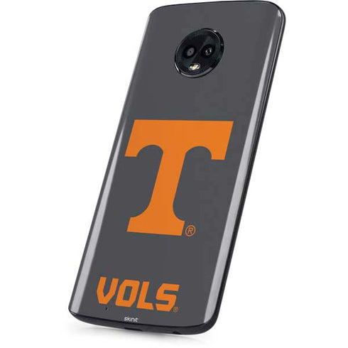 University of Tennessee-Knoxville T Logo Vols on Gray Moto G6 Skin