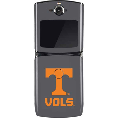University of Tennessee-Knoxville T Logo Vols on Gray Motorola RAZR Skin